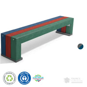 Banquette pour enfants en plastique recyclé Calero
