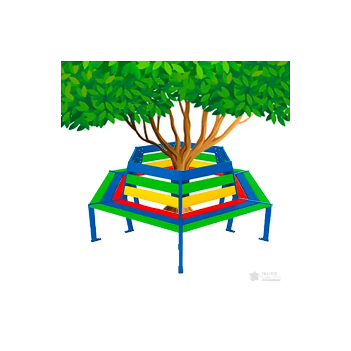 Banc tour d'arbre Silaos junior - France Collectivités