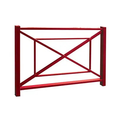 Barrière Bastille en acier pour aménagement urbain avec finition époxy antirouille