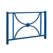 Barrière Mansart en acier pour aménagement urbain L110 cm ou L150 cm finition époxy antirouille