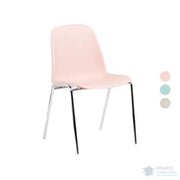 Chaise coque polypro Charlotte pastel - France Collectivités