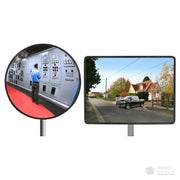 Miroir multi-usages 90° intérieur-extérieur POLY+ - Gamme Classique - France Collectivités