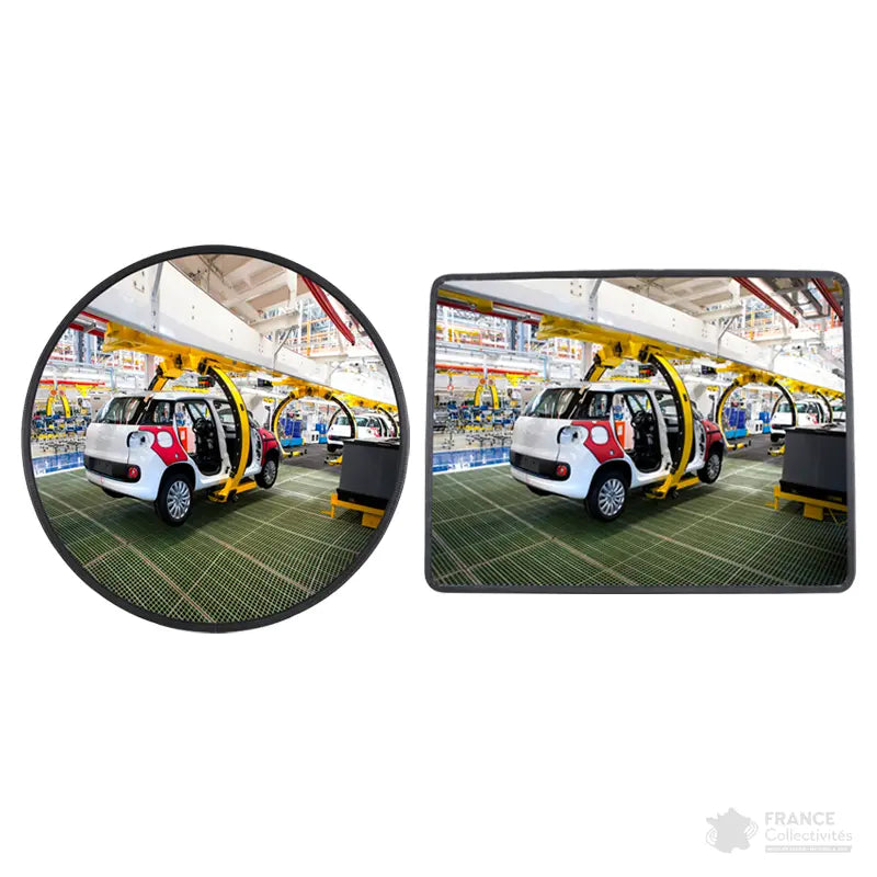 Miroir multi-usages intérieur 90° Plexi+ - France Collectivités