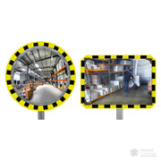 Miroir de sécurité pour entrepôt et logistique 90° Plexi+ - France Collectivités