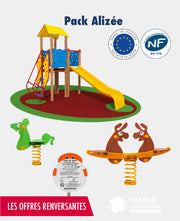Pack jeux enfants Alizée france collectivités