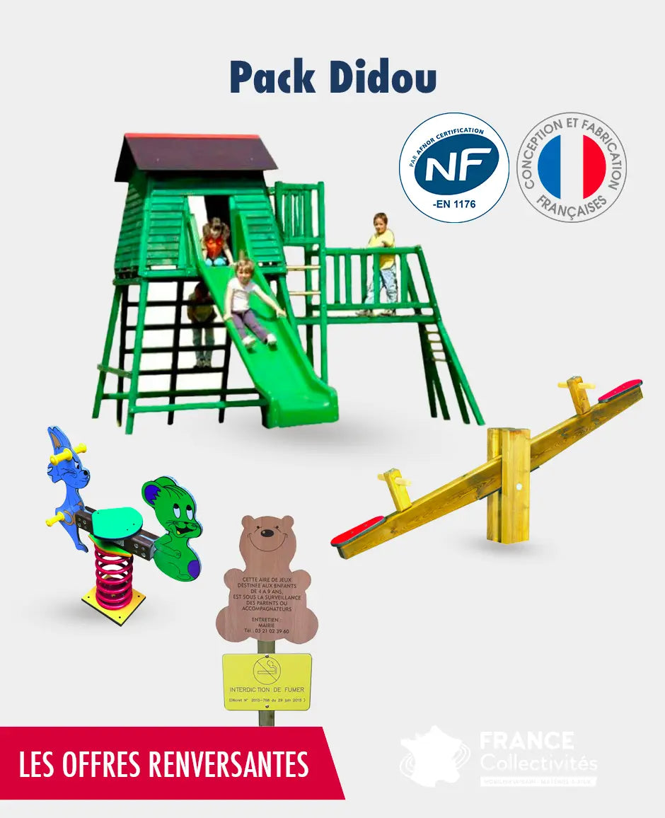 Pack Jeux Enfants Didou france collectivités