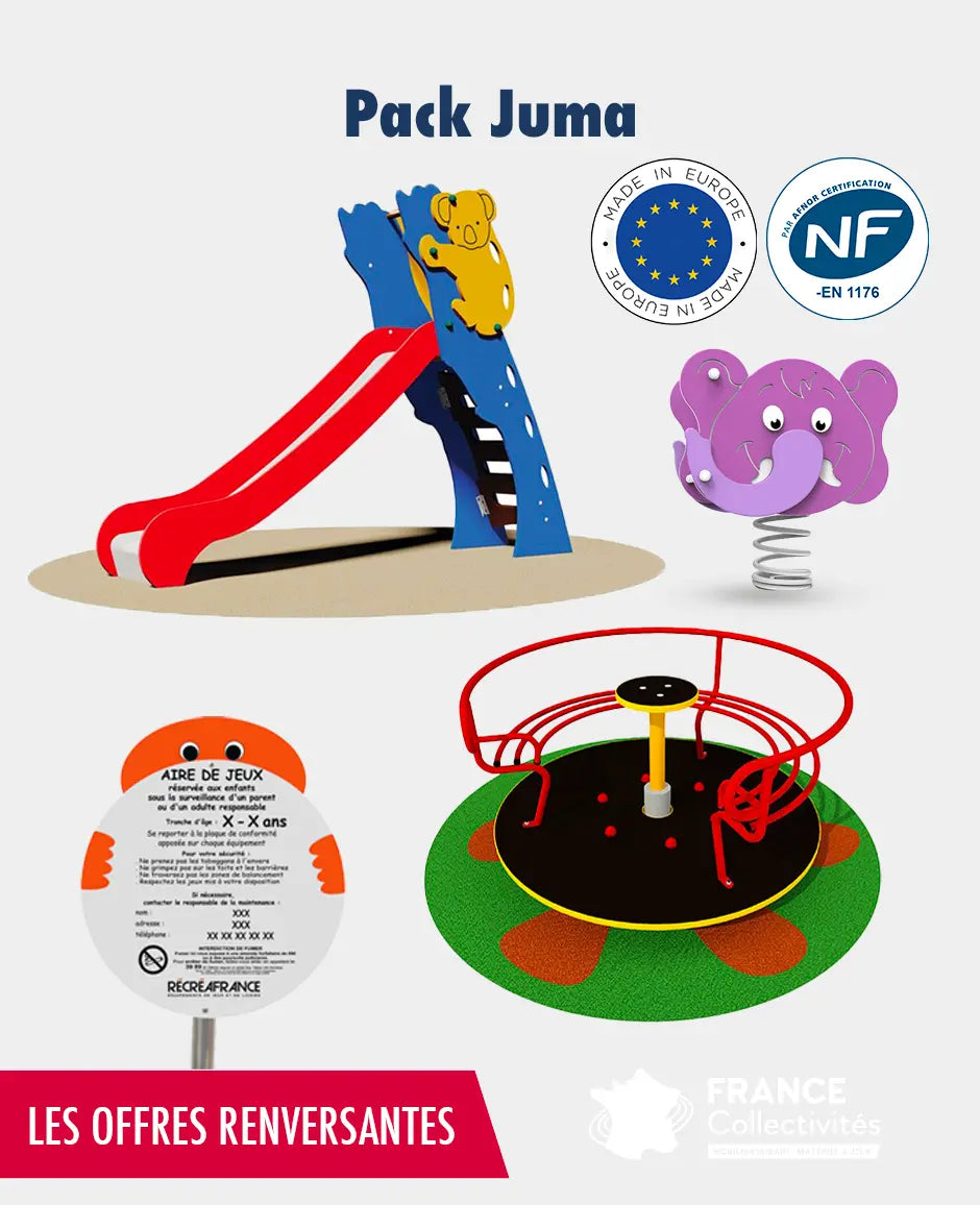 Pack jeux enfants Juma france collectivités