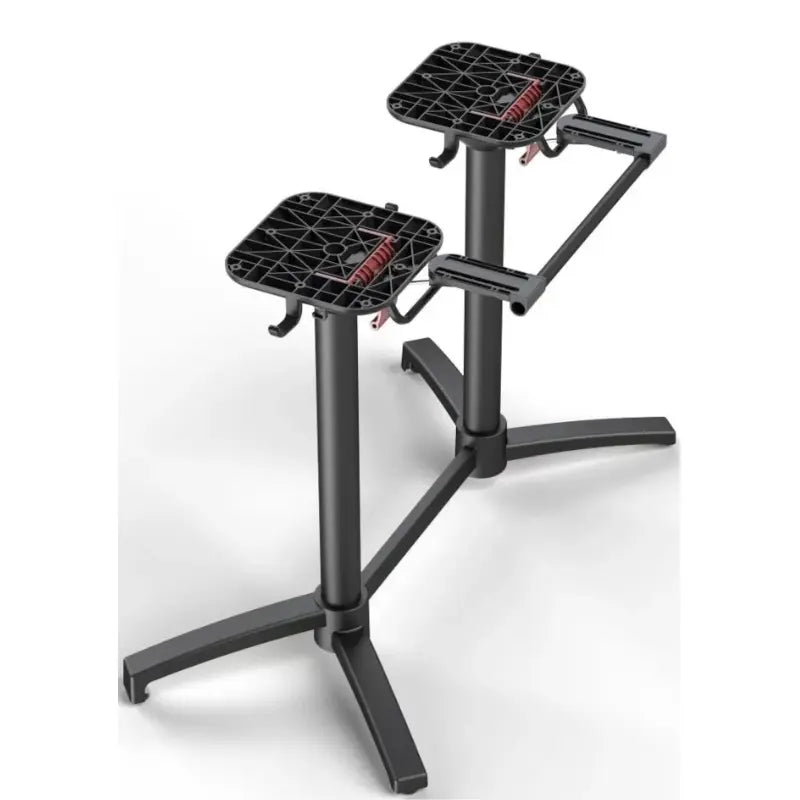 pied latéral aluminium encastrable et basculant avec poignée et porte sac france collectivités