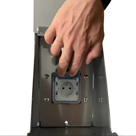Arceau à vélos en inox - Noréa Électrique - arceau VAE - France Collectivités