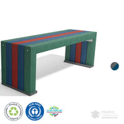 Table pour enfants en plastique recyclé Calero