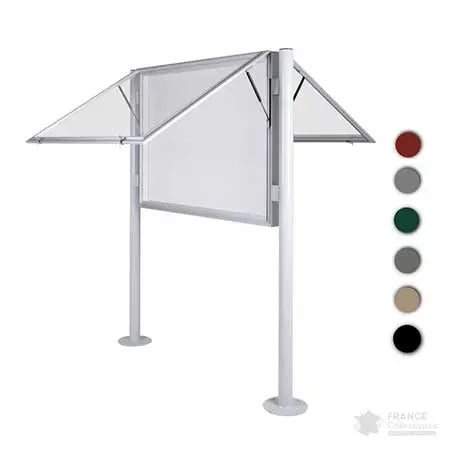 Vitrine d'extérieur double face Classique 160 LED france collectivités