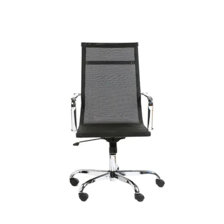 Fauteuil basculant en maille noir maryland france collectivités