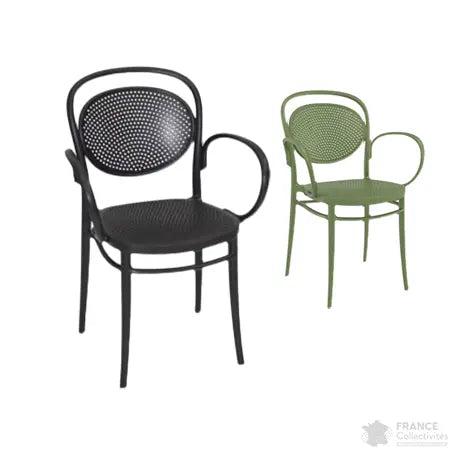 Fauteuil polypro Marcel france collectivités