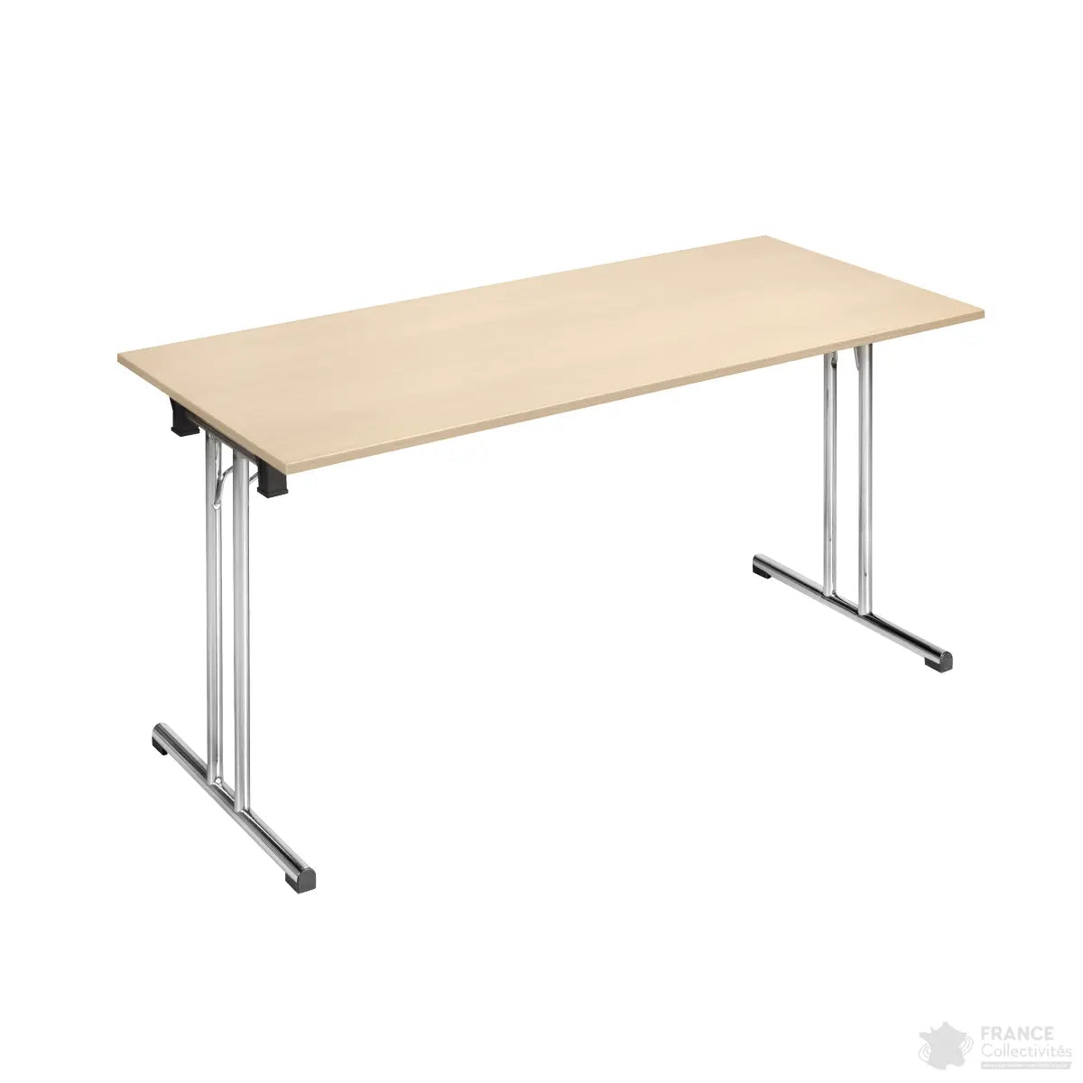 Table pliante stratifiée pieds chromés - France Collectivités