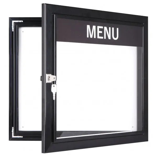 Vitrine Menu LED france collectivités