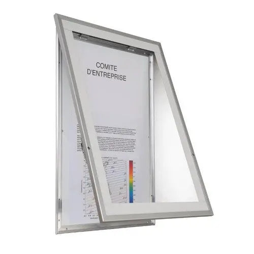 Vitrine intérieur - extérieur Publivisio france collectivités